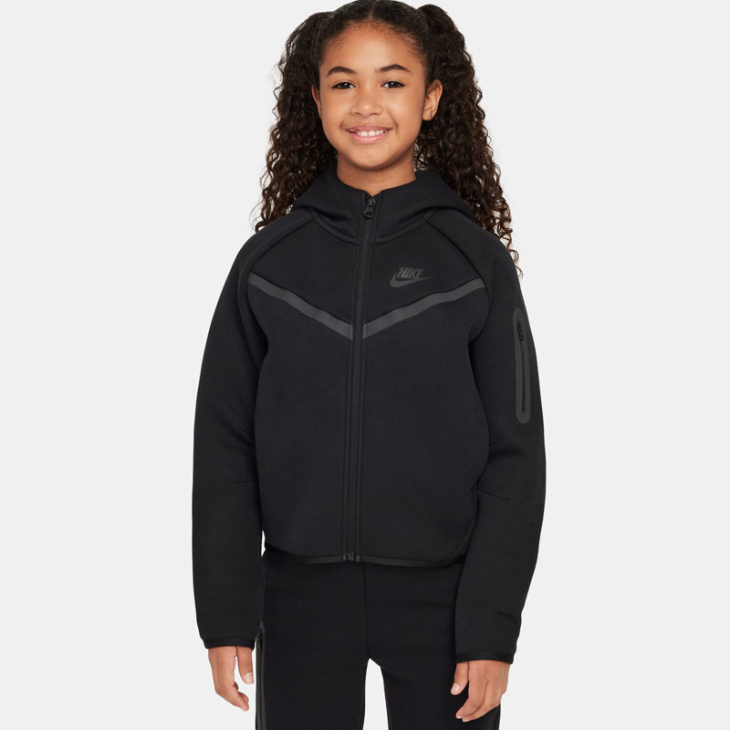 Детски Екип Nike G NSW TCH FLC HD FZ LS - PD - HV8695-010 Детски Екип Nike G NSW TCH FLC HD FZ LS - PD - HV8695-010