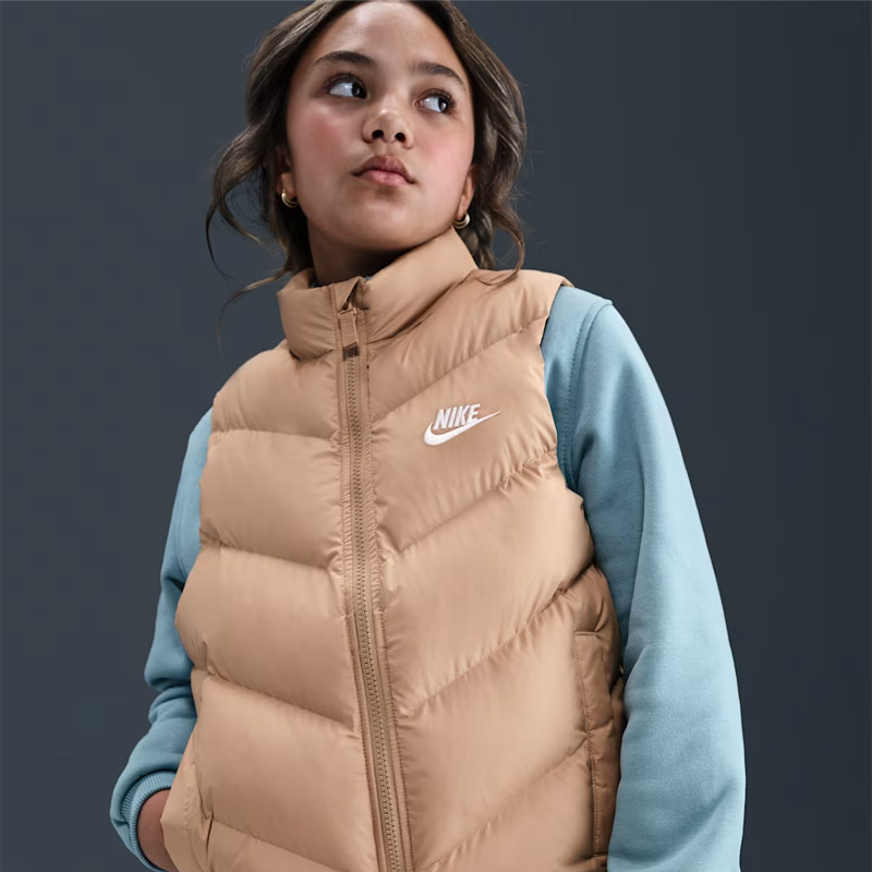 Детски Елек Nike K NSW TF ADP PUFFER VEST - HJ2537-200 Детски Елек Nike K NSW TF ADP PUFFER VEST - HJ2537-200