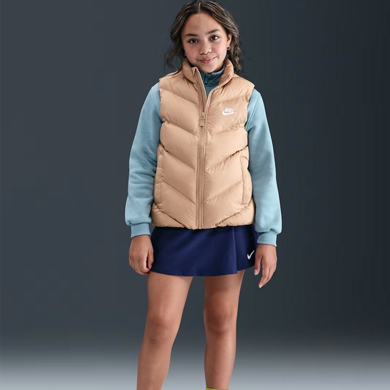 Детски Елек Nike K NSW TF ADP PUFFER VEST - HJ2537-200 Детски Елек Nike K NSW TF ADP PUFFER VEST - HJ2537-200
