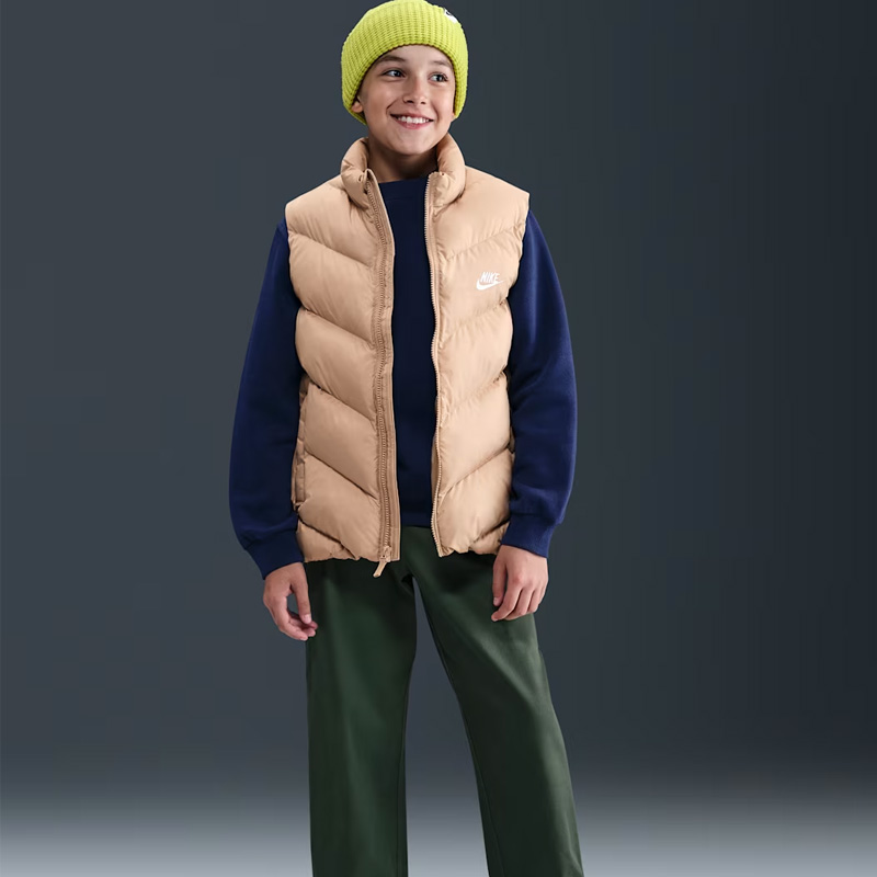 Детски Елек Nike K NSW TF ADP PUFFER VEST - HJ2537-200 Детски Елек Nike K NSW TF ADP PUFFER VEST - HJ2537-200