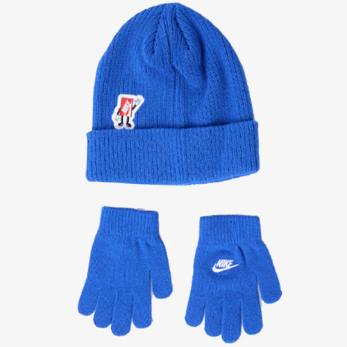 Детски Комплект Nike NAN PATCH PEAK BEANIE SET - 9A3135-U89