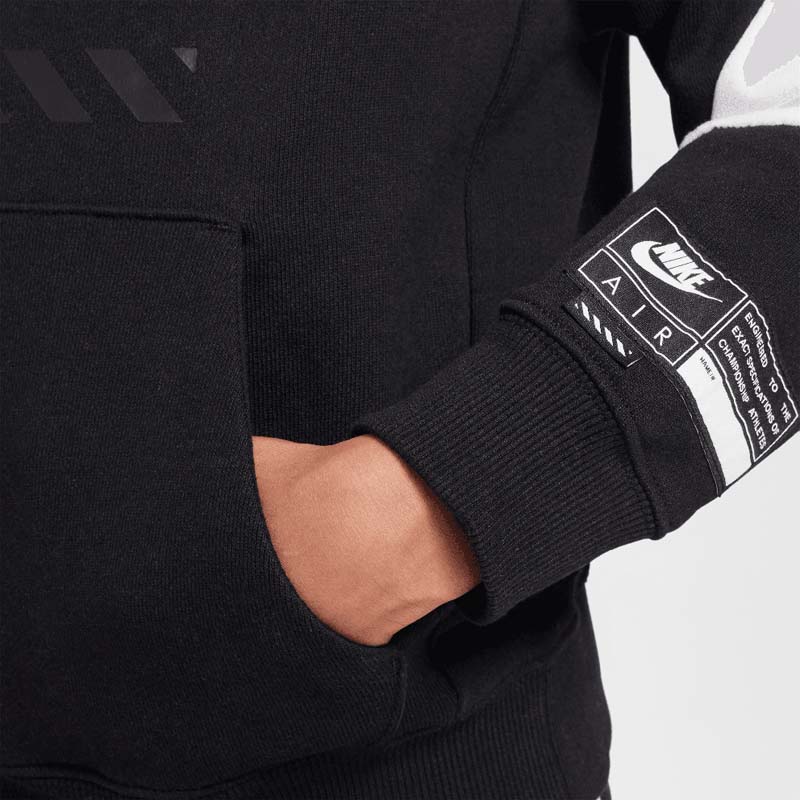 Детски Суичър Nike K NIKE AIR FLC PO HOODIE -PD - HF8812-010 Детски Суичър Nike K NIKE AIR FLC PO HOODIE -PD - HF8812-010