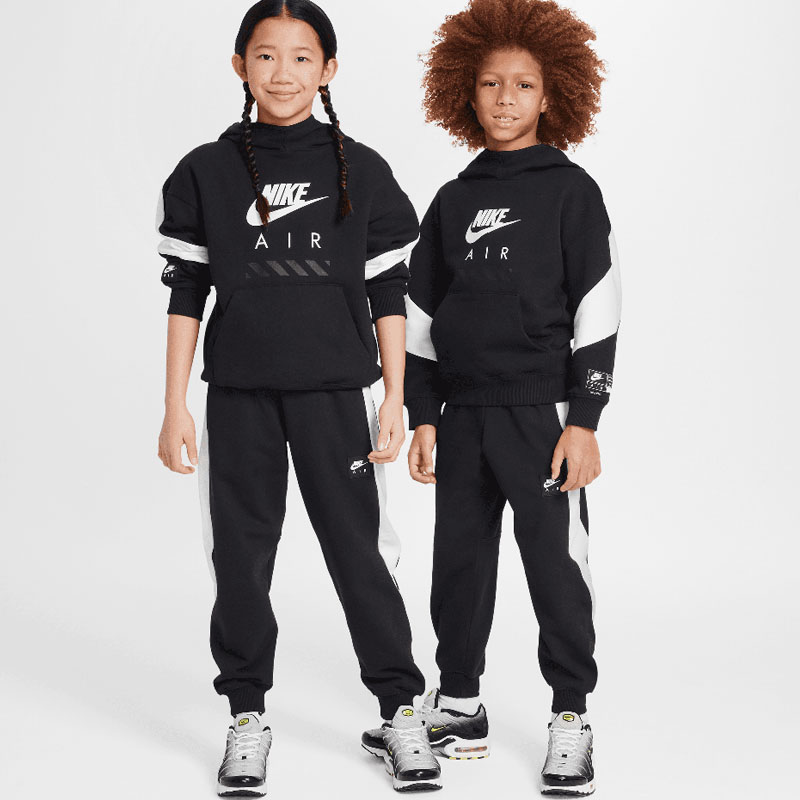 Детски Суичър Nike K NIKE AIR FLC PO HOODIE -PD - HF8812-010 Детски Суичър Nike K NIKE AIR FLC PO HOODIE -PD - HF8812-010