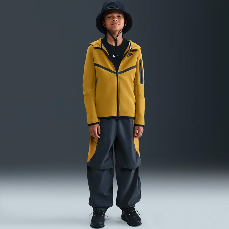 Детско Горнище Nike B NSW TCH FLC FZ - PD - HV5867-352 Детско Горнище Nike B NSW TCH FLC FZ - PD - HV5867-352