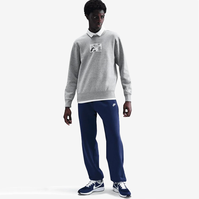 Мъжка Блуза Nike M NK CLUB BB CRW REISSUE - HV1244-063 Мъжка Блуза Nike M NK CLUB BB CRW REISSUE - HV1244-063