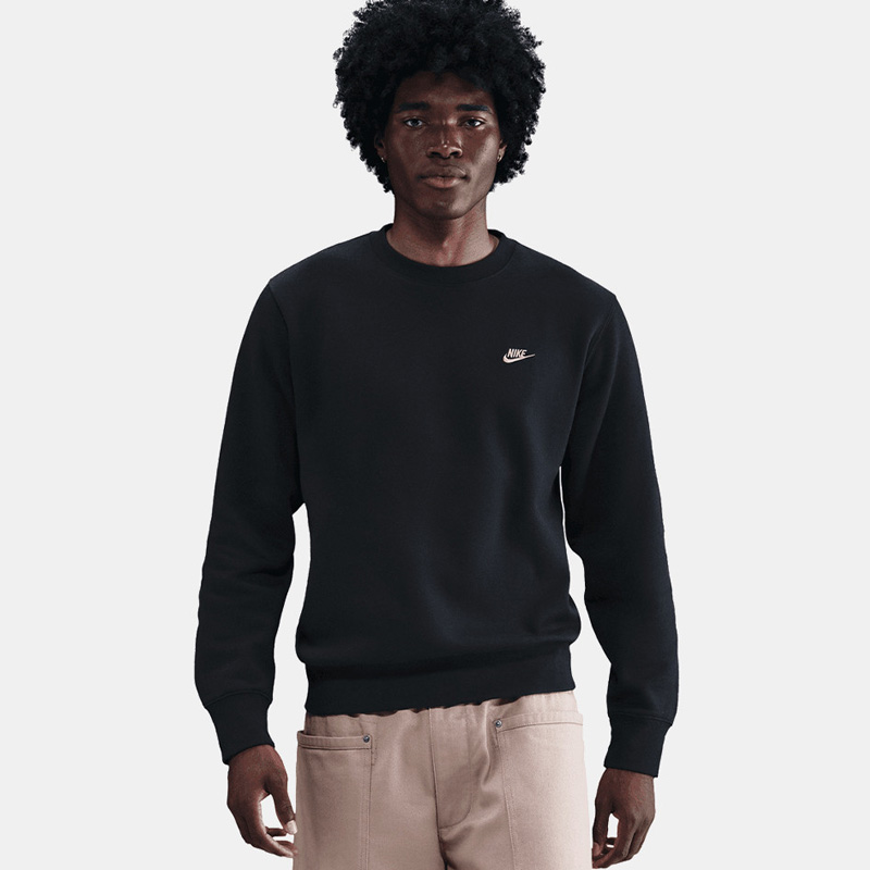 Мъжка Блуза Nike M NK CLUB BB CREW NEO VRSTY - IB3303-010 Мъжка Блуза Nike M NK CLUB BB CREW NEO VRSTY - IB3303-010