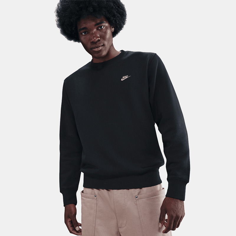 Мъжка Блуза Nike M NK CLUB BB CREW NEO VRSTY - IB3303-010 Мъжка Блуза Nike M NK CLUB BB CREW NEO VRSTY - IB3303-010