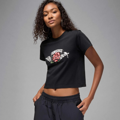 Дамска Тениска Nike W J FLT SS SHGF GFX TEE TT - HV0218-010