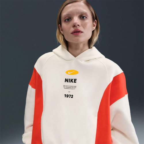 Дамски Суичър Nike W NSW PHNX FLC REMIX OOS HDY - IH8516-133