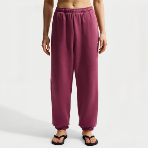 Дамско долнище Nike W NK STDO FLC MW HR OS CFF PNT - IM8074-654