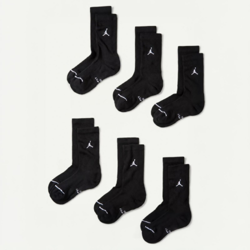 Детски чорапи Nike Jordan U J ED ELVD CREW 6PR - 144 - IR6326-010
