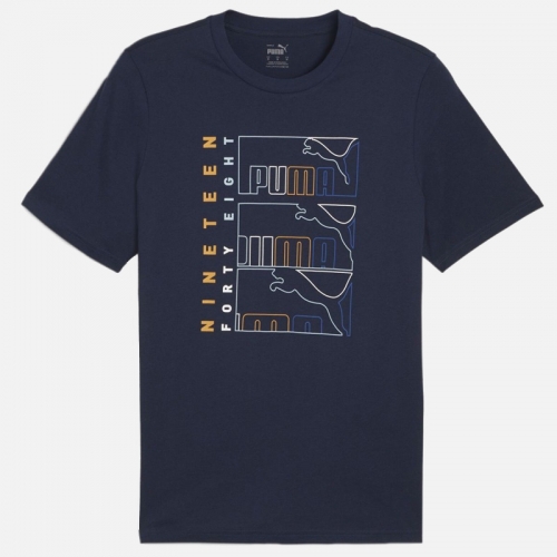 Мъжка Тениска Puma GRAPHICS Triple No.1 Logo Tee