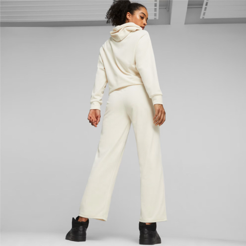 Дамско Долнище Puma ESS ELEVATED Velour Straight Pants