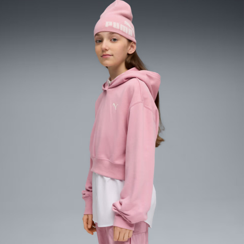 Детски Суичър Puma WARDROBE ESS Short Length Hoodie TR G - 629894-65