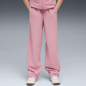 Детско Долнище Puma WARDROBE ESS Relaxed Wide Leg Sweatpants TR G - 629896-65