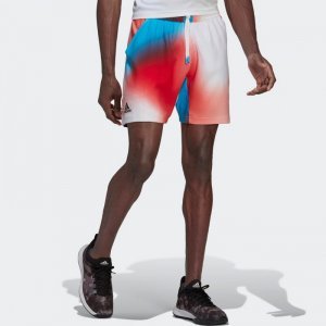 МЪЖКИ КЪСИ ПАНТАЛОНИ ADIDAS MELBOURNE TENNIS ERGO PRINTED 7-INCH SHORTS