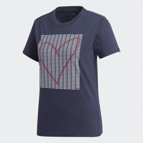 ДАМСКА ТЕНИСКА ADIDAS ADI HEART GRAPHIC