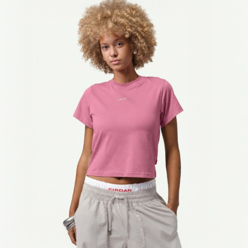 Дамска тениска Nike Jordan W J SS SHGF GFX TEE LBR - IM7138-667