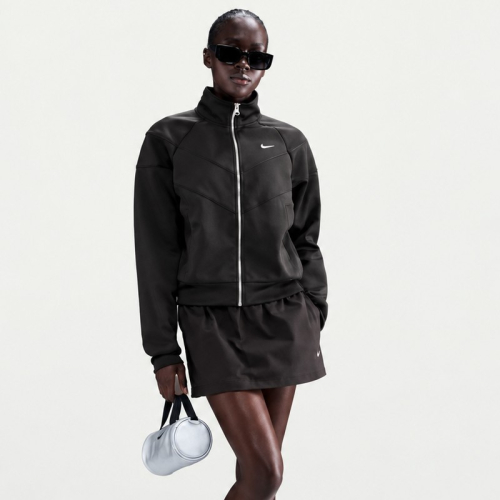 Дамски суитшърт Nike W NSW NK WR POLY KNIT JKT - HJ0975-010