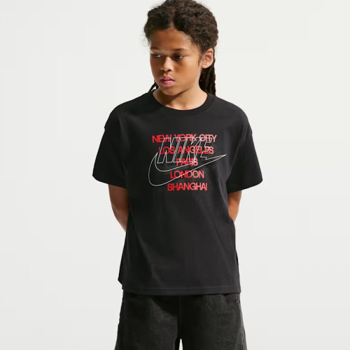 Детска Тениска Nike K NSW TEE FUTURA REMIX - IU3909-010