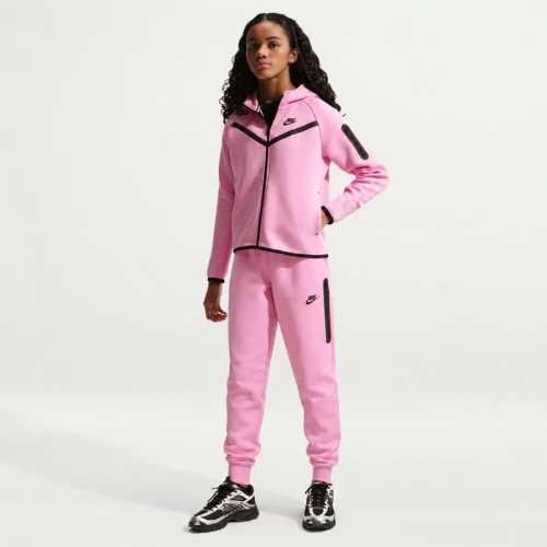 Детски екип Nike G NSW TCH FLC HD FZ LS - PD - HV8695-621
