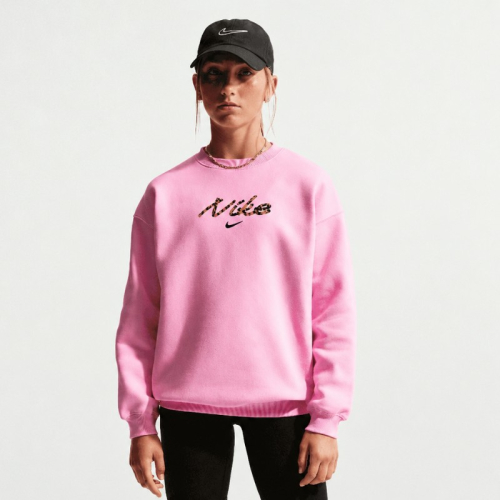 Детски суитшърт Nike G NSW STDIO FLC OVRSZD CRW AOP - IM4963-621