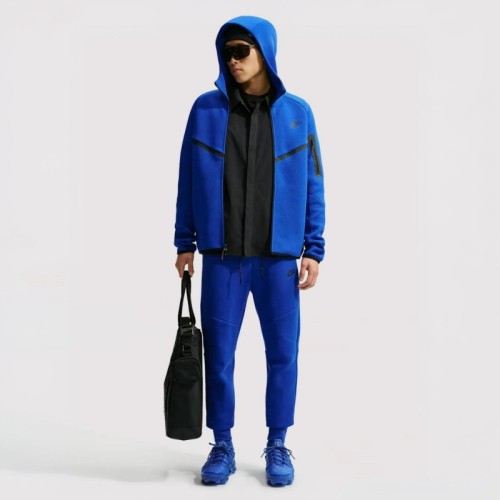 Мъжки екип Nike M NK TCH FLC FZ WR HOODIE - HV0949-417