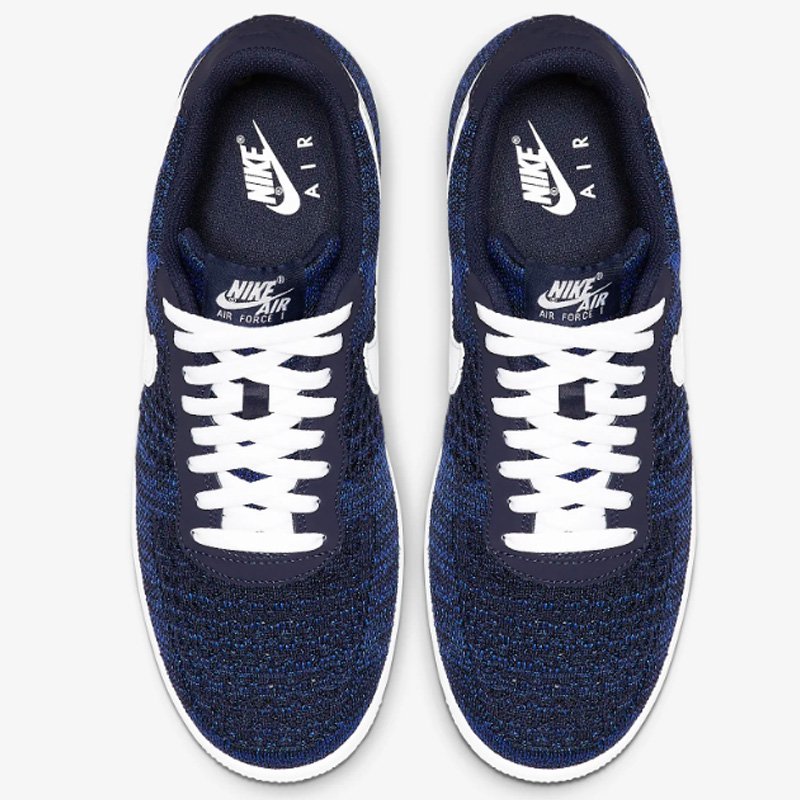 air force flyknit bleu