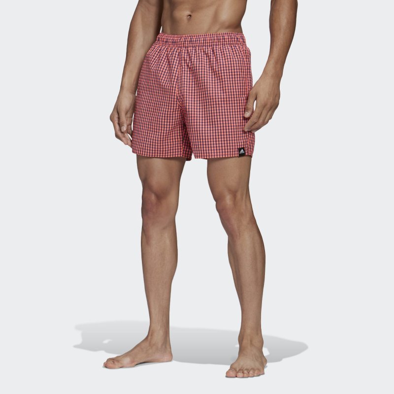 Adidas check swim shorts Clearance