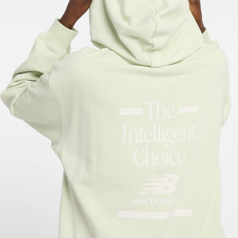 Дамски Суичър New Balance Athletics French Terry Hoodie Дамски Суичър New Balance Athletics French Terry Hoodie
