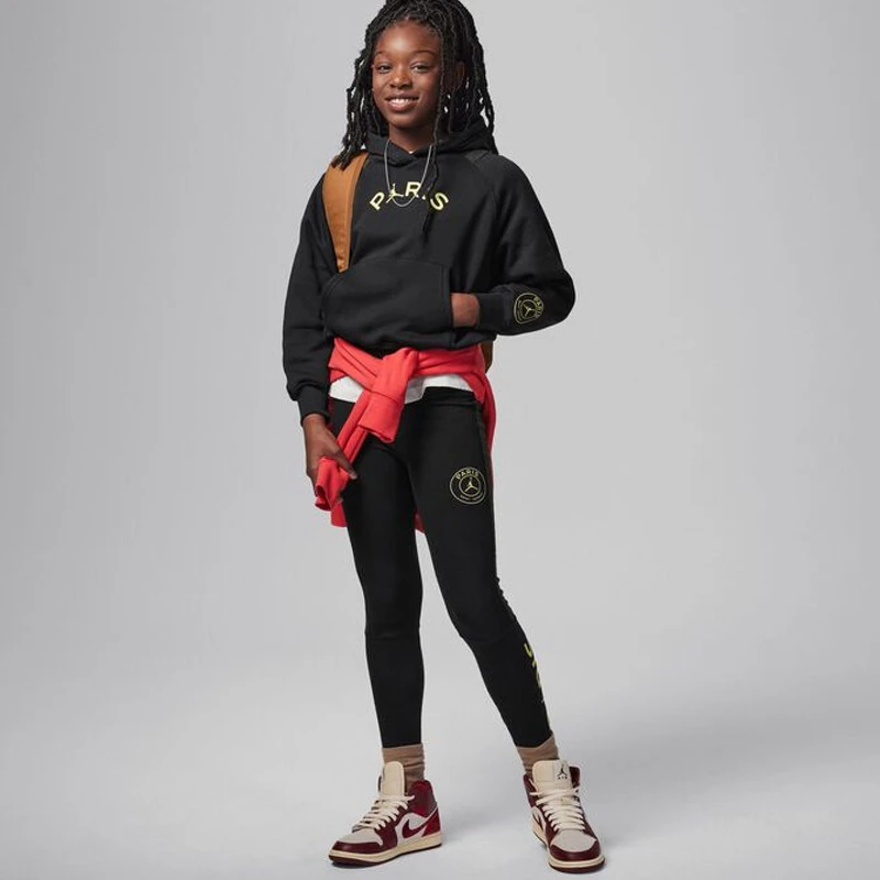 Детски Суичър Nike JDG WJ PSG FLC PO HOODIE Детски Суичър Nike JDG WJ PSG FLC PO HOODIE