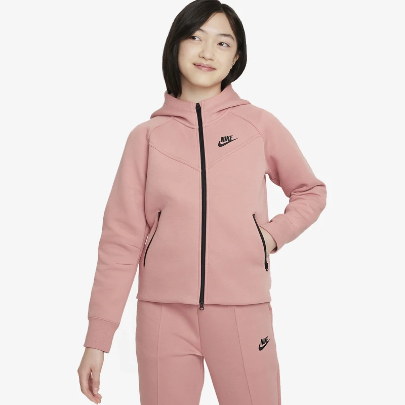 Детски Екип Nike G NSW TCH FLC HD FZ LS Детски Екип Nike G NSW TCH FLC HD FZ LS