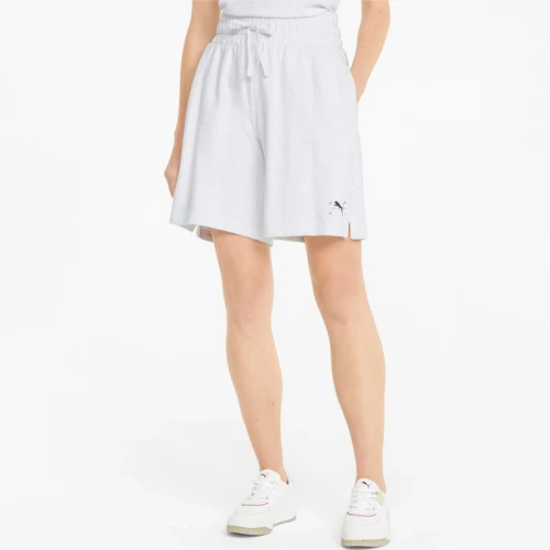 ДАМСКИ КЪСИ ПАНТАЛОНИ PUMA RE COLLECTION HIGH WAIST LONGLINE SHORTS 8 TR
