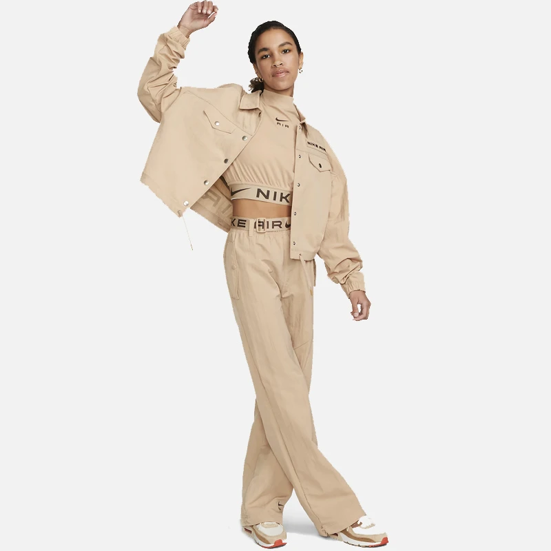 Дамско Яке Nike W NSW AIR WVN MOD CROP JKT Дамско Яке Nike W NSW AIR WVN MOD CROP JKT