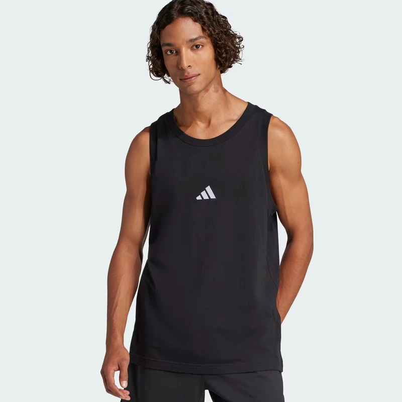 Мъжки Потник Adidas Essentials Small Logo Tank Top Мъжки Потник Adidas Essentials Small Logo Tank Top