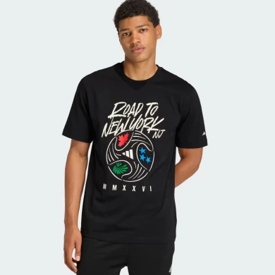 Мъжка Тениска Adidas M FTB WC BALL T - KB2533