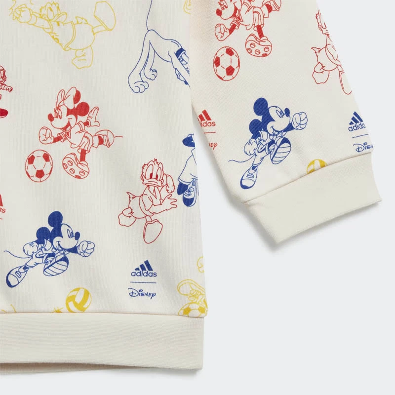 Бебешки Комплект Adidas X DISNEY MICKEY MOUSE CREWNECK AND JOGGER SET Бебешки Комплект Adidas X DISNEY MICKEY MOUSE CREWNECK AND JOGGER SET