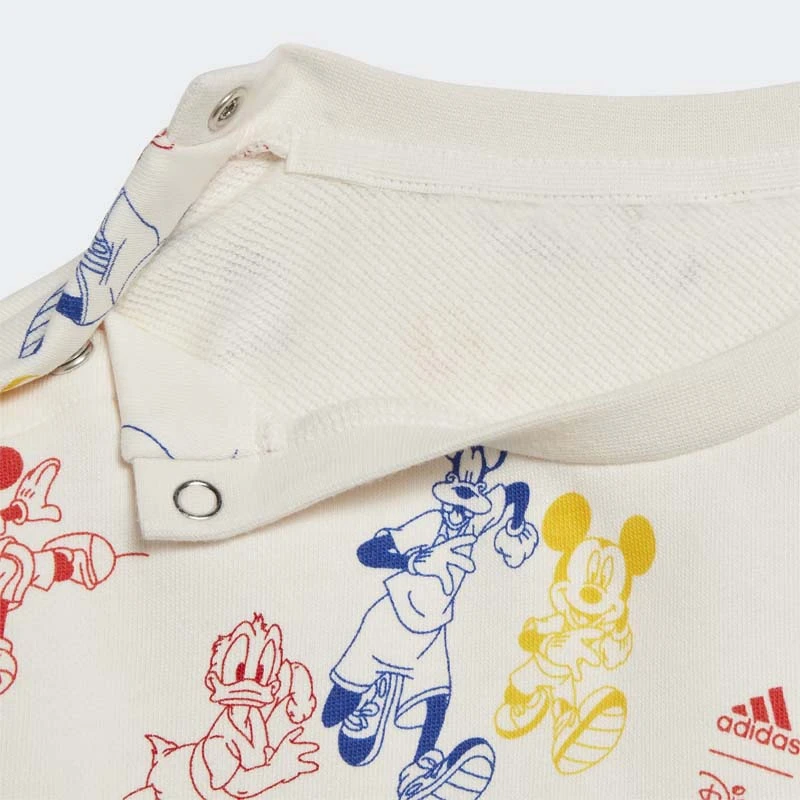 Бебешки Комплект Adidas X DISNEY MICKEY MOUSE CREWNECK AND JOGGER SET Бебешки Комплект Adidas X DISNEY MICKEY MOUSE CREWNECK AND JOGGER SET