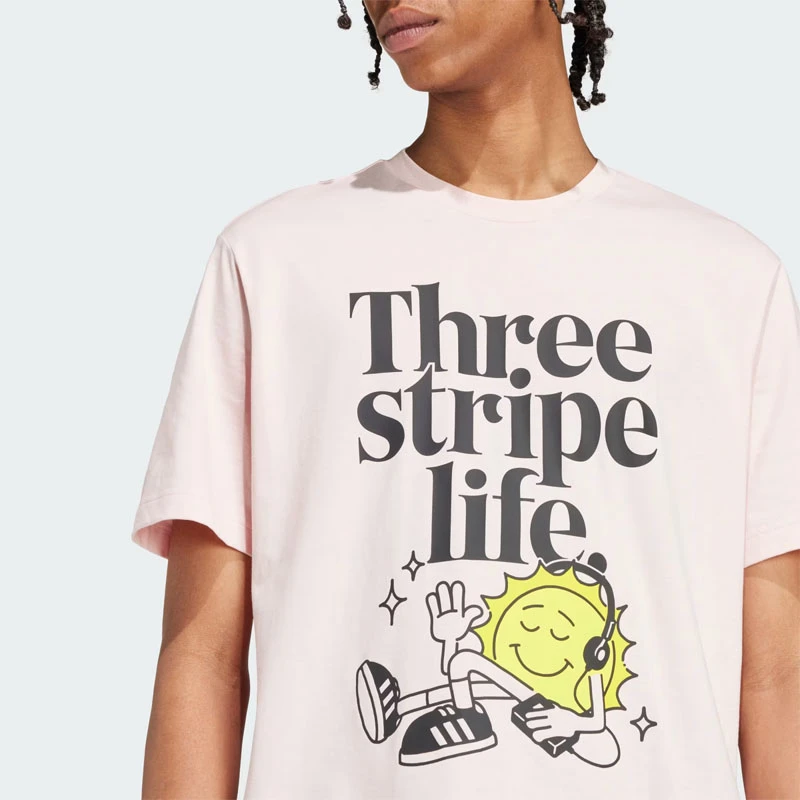 Мъжка Тениска Adidas Positivity Graphic T-Shirt Мъжка Тениска Adidas Positivity Graphic T-Shirt