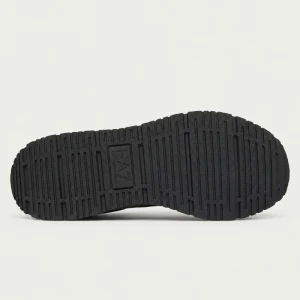 Мъжки маратонки Emporio Armani BLACK AND WHITE EVO MESH+PU+TP - 7X000656-MZ177