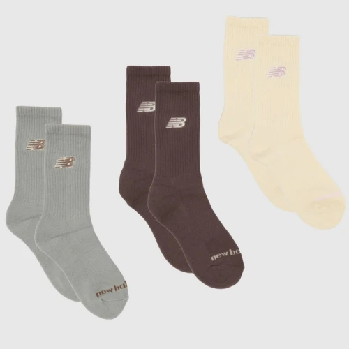 Чорапи New Balance SOCKS EMBROIDED LOGO MIDCALF - 3 PACK - LAS53643-AS2