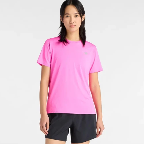 Дамска Тениска New Balance SHIRT NEW BALANCE SHORT SLEEVE - WT41222-AAB
