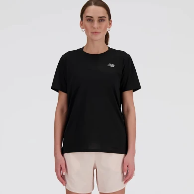 Дамска Тениска New Balance SHORT SLEEVE - WT41222-BK
