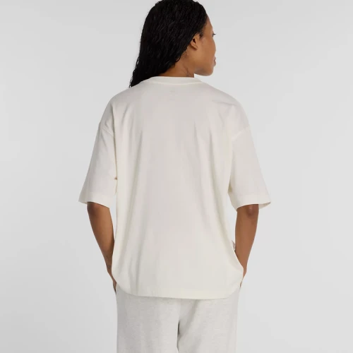 Дамска Тениска New Balance SHIRT VISIBLY LOVED OVERSIZED T-SHIRT - WT61M1JB-SST