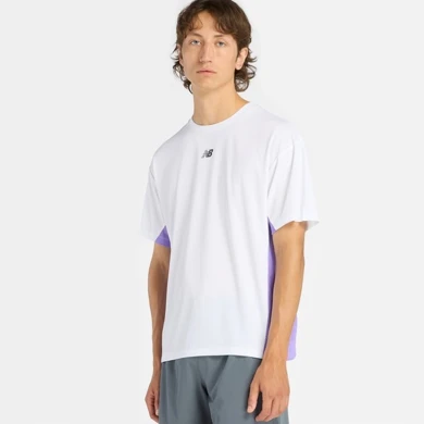 Мъжка Тениска New Balance SHIRT FAST DAYS T-SHIRT - MT6116HP-WT