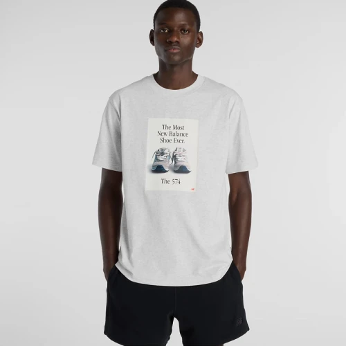 Мъжка Тениска New Balance SHIRT 574 AD T-SHIRT - MT61B0WF-AHH