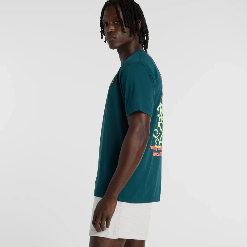 Мъжка Тениска New Balance SHIRT BOSTON CITY RUN T-SHIRT - MT61T0QM-AAV Мъжка Тениска New Balance SHIRT BOSTON CITY RUN T-SHIRT - MT61T0QM-AAV