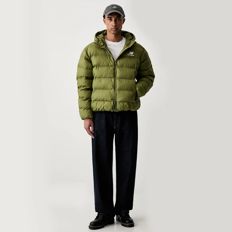 Мъжко Яке New Balance JACKET BOSTON PUFFER JACKET - MJ62G17O-GEE Мъжко Яке New Balance JACKET BOSTON PUFFER JACKET - MJ62G17O-GEE