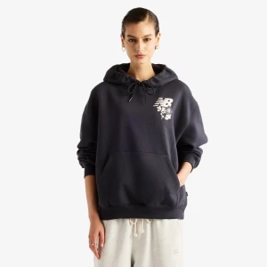 Дамски суитшърт New Balance JACKET PRESSED FLOWERS HOODIE - WT62H6F8-DNT