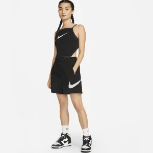 ДАМСКИ КЪСИ ПАНТАЛОНИ NIKE NSW ESSNTL WVN HR SHORT HBR